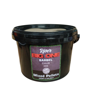 BIG ONE River Hemp & Halibut 2mm Pellets Mix - 2kg