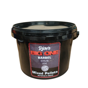 Big One River Squid & Octopus 2mm Pellets Mix - 2kg
