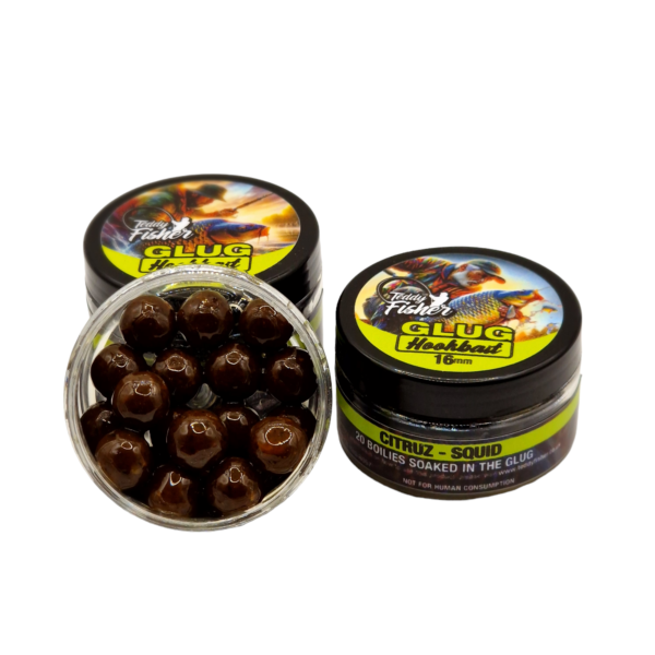 Citruz-Squid Glug Hookbaits 20x16mm