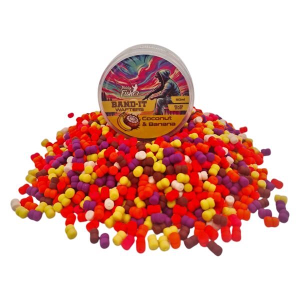 Coconut-Banana-Band-It-Wafters-6x8mm.jpg Coconut & Banana Band-It Wafters 6x8mm