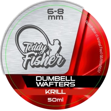 6-8mm Krill Dumbell Wafters
