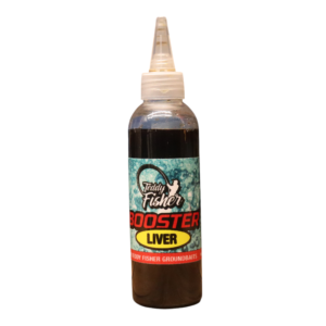 Liver Booster – Meaty, natural liquid attractant in a 250ml bottle. PVA-safe and perfect for bait enhancement in carp and coarse fishing.