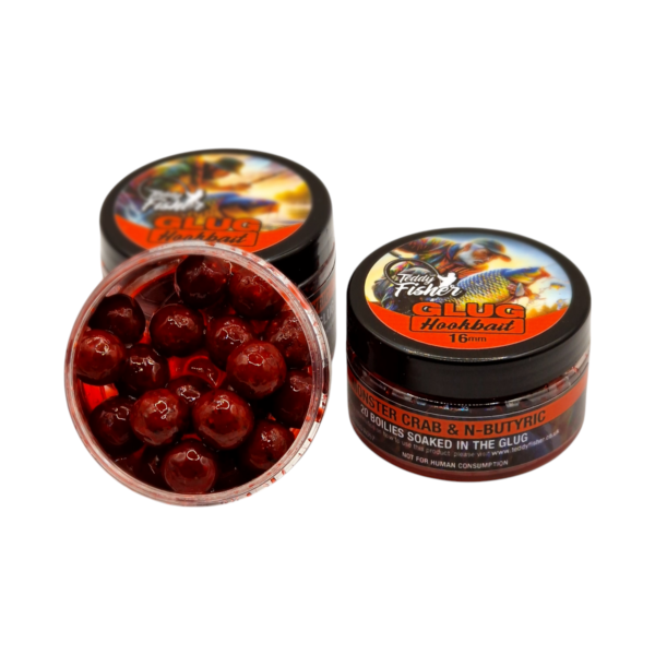 Monster Crab & N-Butyric Glug Hookbaits 20x16mm
