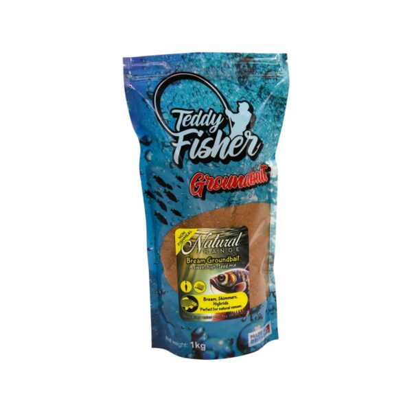 Natural Range Bream – Sweet, golden groundbait for bream and skimmers. Perfect for feeder or pole use in natural venues.