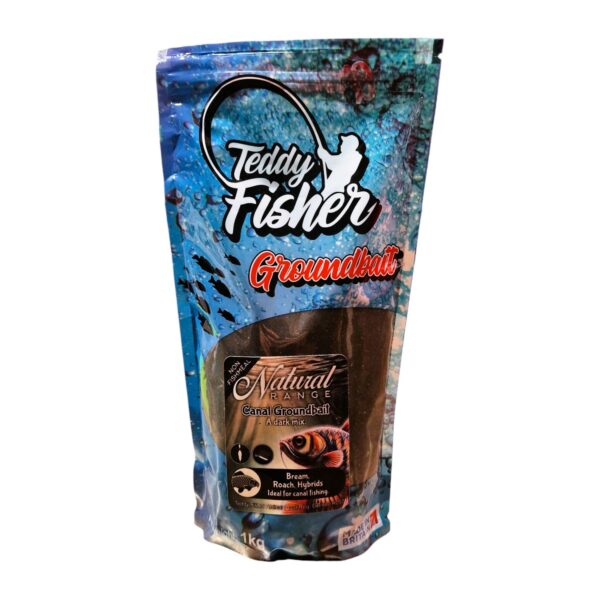 Natural Range Canal Natural Range Canal Groundbait – Dark, fine mix for canal fishing. Perfect with maggots for roach, perch, and skimmers.