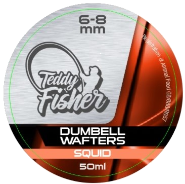6-8mm Squid Dumbell Wafters