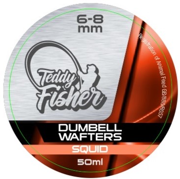 6-8mm Squid Dumbell Wafters