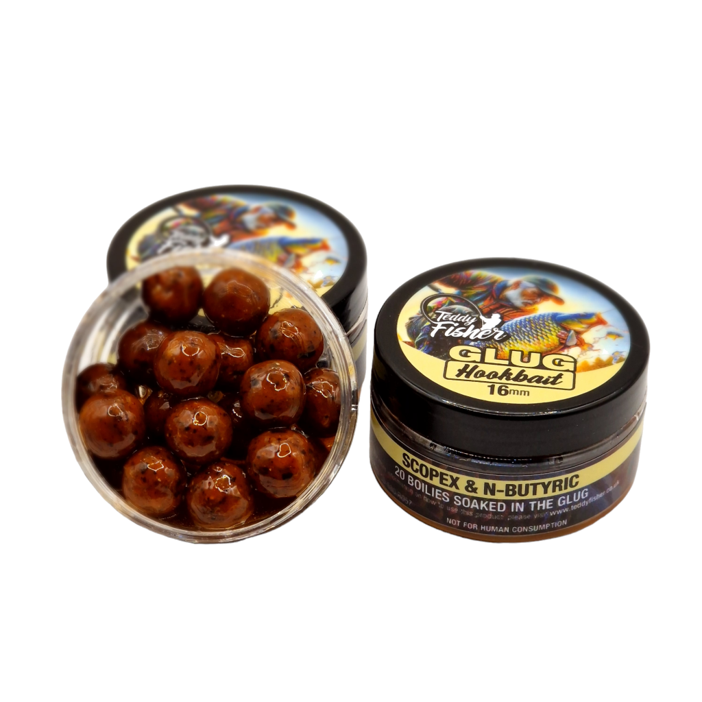 Scopex & N-Butyric Glug Hookbaits 20x16mm